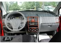 Hyundai Getz 09.05-12.10 3D Interior Dashboard Trim Kit Dash Trim Dekor 4-Parts - 1 - Interior Dash Trim Kit Hyundai Getz 09.05-12.10 3D Interior Dashboard Trim Kit Dash Trim Dekor 4-Parts - 1 - Interior Dash Trim Kit