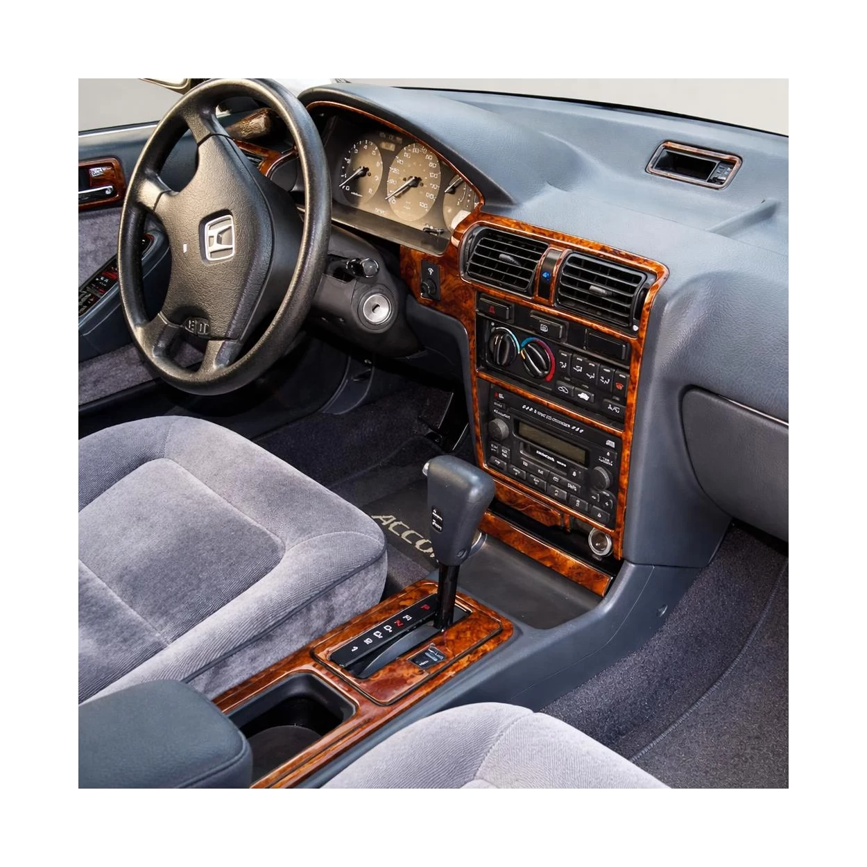 Honda Accord 1990-1993 4 Doors, Full Set, 25 Parts set Interior BD Dash Trim Kit