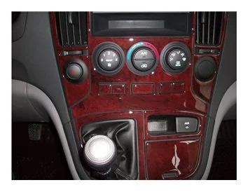 Hyundai H1 03.2008 3D Interior Dashboard Trim Kit Dash Trim Dekor 17-Parts - 1 - Interior Dash Trim Kit