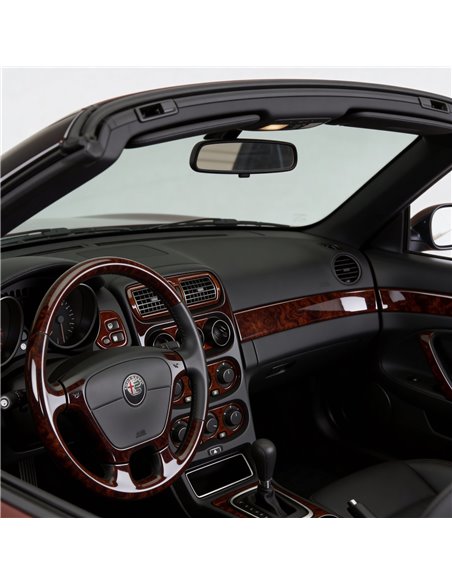 Alfa Romeo Spider GTV 05.1995 3D Interior Dashboard Trim Kit Dash Trim Dekor 18-Parts