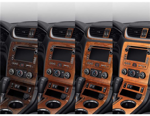 Citroen C4 Picasso 10.2006 3M 3D Car Tuning Interior Tuning Interior Customisation UK Right Hand Drive Australia Dashboard Trim 