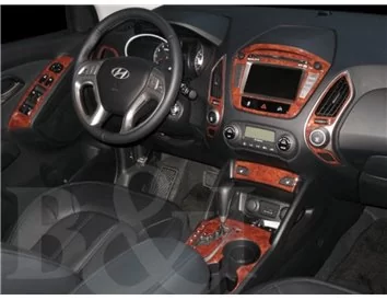 Hyundai ix35 2010-UP Basic Set, Without NAVI Interior BD Dash Trim Kit - 1 - Interior Dash Trim Kit