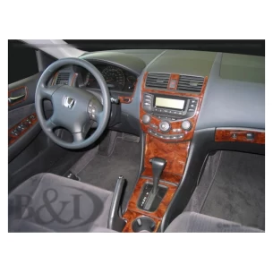 Honda Accord 2003-2007 Full Set, Automatic Gear, Automatic A/C, 2 Doors Interior BD Dash Trim Kit