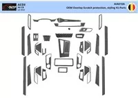 Audi A6 C8 seit 2018 3D Interior Dashboard Trim Kit Dash Trim Dekor 41-Parts - 1 - Interior Dash Trim Kit Audi A6 C8 seit 2018 3D Interior Dashboard Trim Kit Dash Trim Dekor 41-Parts - 1 - Interior Dash Trim Kit