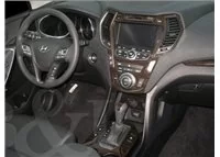 Hyundai Santa Fe 2013-UP Full Set, Without NAVI, Climate-Control With Display, Without 3 row seats Interior BD Dash Trim Kit - 1 Hyundai Santa Fe 2013-UP Full Set, Without NAVI, Climate-Control With Display, Without 3 row seats Interior BD Dash Trim Kit - 1