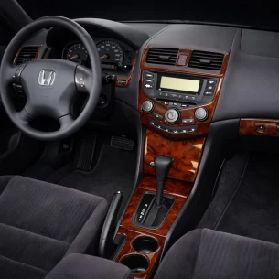 Honda Accord EX 2003-2007 Basic Set, Automatic Gear, Automatic A/C, 2 Doors Interior BD Dash Trim Kit