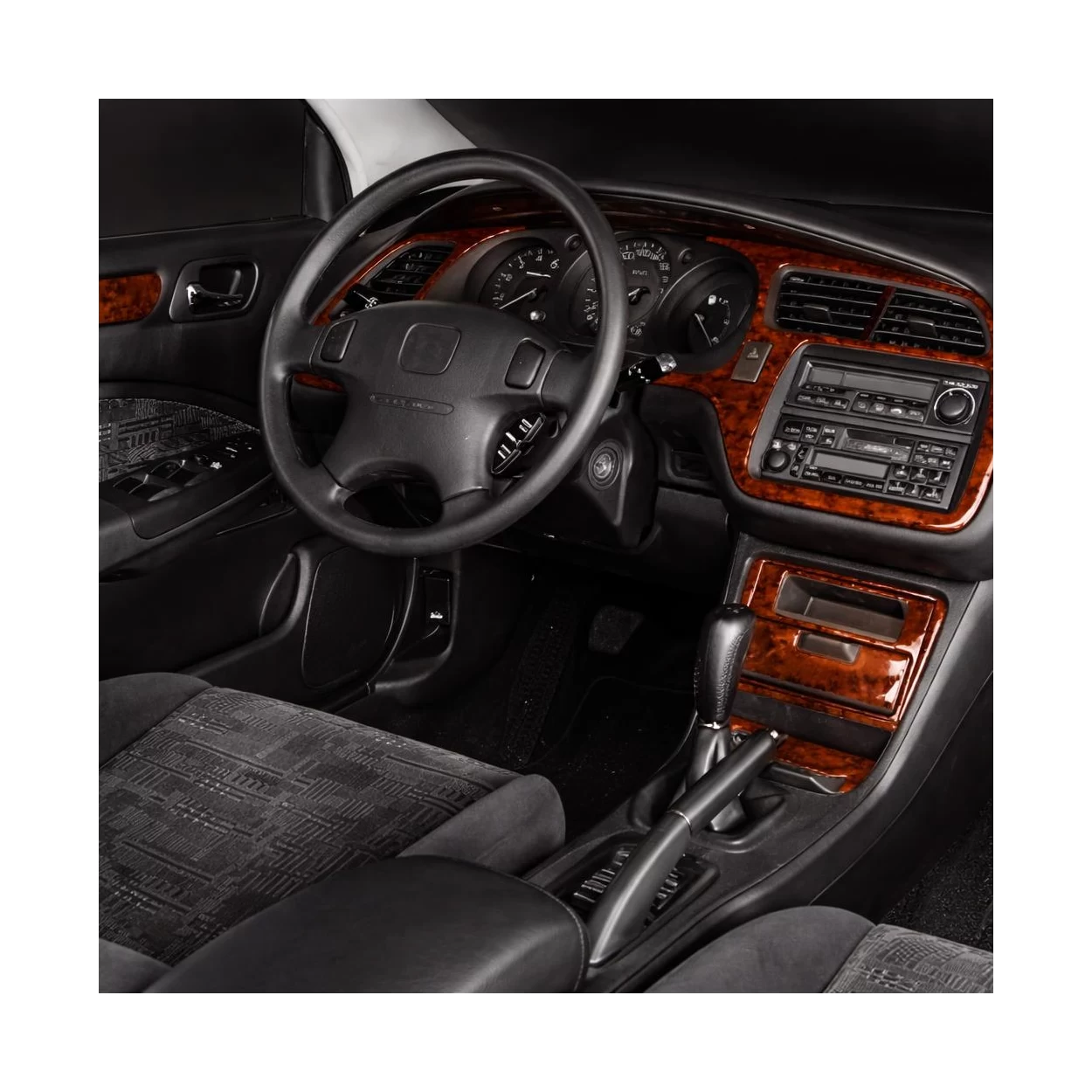 Honda Accord Japan 06.98-02.02 3D Interior Dashboard Trim Kit Dash Trim Dekor 14-Parts