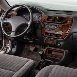 Honda Civic 09.95-03.01 3D Interior Dashboard Trim Kit Dash Trim Dekor 22-Parts