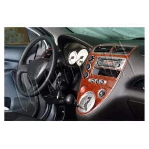 Honda Civic Type R 03.01-09.06 3D Interior Dashboard Trim Kit Dash Trim Dekor 6-Parts