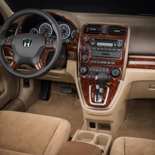 Honda CR-V 2007-2009 Full Set, EXL Model, Automatic Gear, With NAVI,with Heated Seats Interior BD Dash Trim Kit