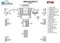 Infiniti QX56 2008-UP Full Set Interior BD Dash Trim Kit - 1 - Interior Dash Trim Kit Infiniti QX56 2008-UP Full Set Interior BD Dash Trim Kit - 1 - Interior Dash Trim Kit
