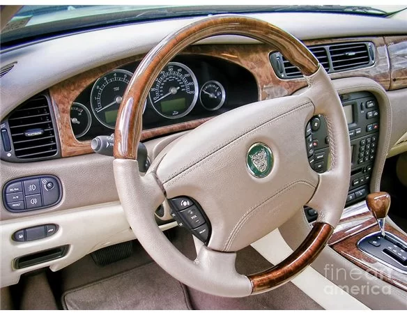 Jaguar S type 1999-2007 Full Set, Automatic Gear Interior Dash Trim Kit - 1 - Interior Dash Trim Kit