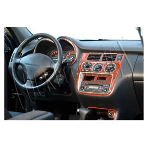 Honda HR-V 02.99-12.05 3D Interior Dashboard Trim Kit Dash Trim Dekor 13-Parts