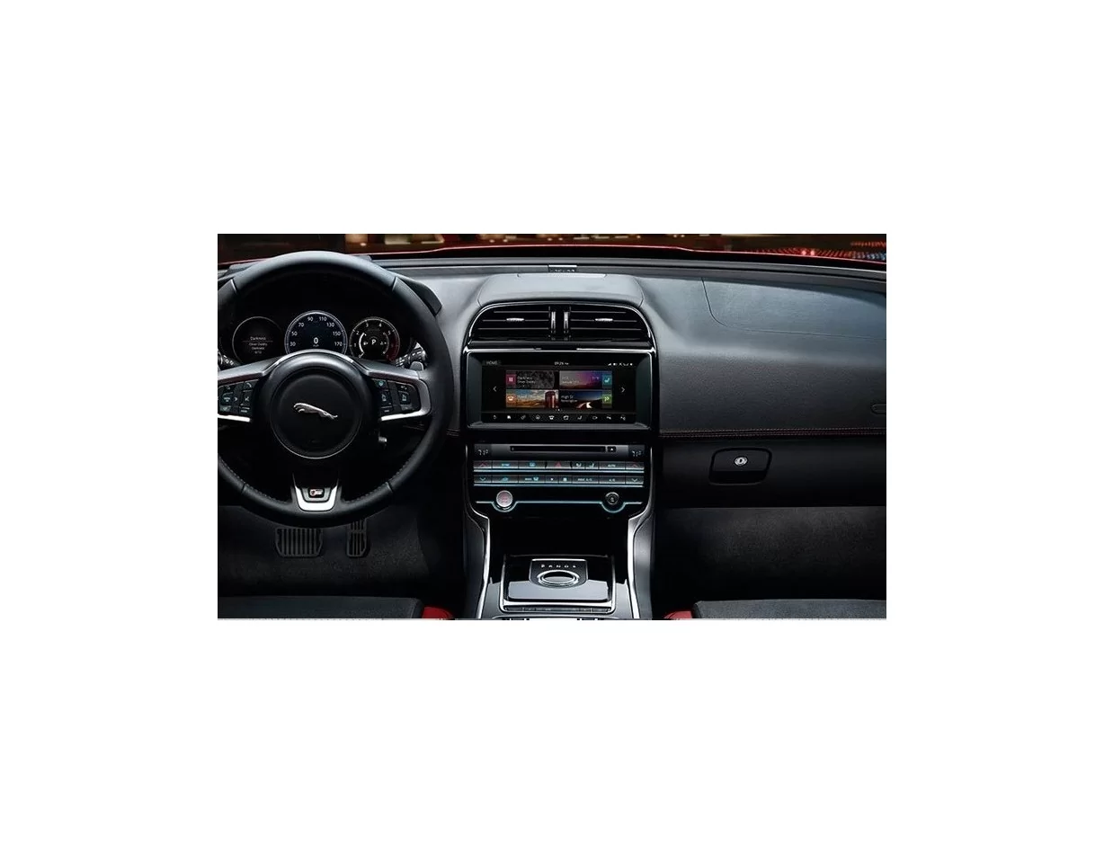 Jaguar XE 2017-2018 Full Set Interior Dash Trim Kit 43 Parts - 1 - Interior Dash Trim Kit