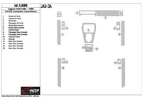 Jaguar XJ6 1993-1995 Full Set, Automatic Gear Interior BD Dash Trim Kit - 1 - Interior Dash Trim Kit Jaguar XJ6 1993-1995 Full Set, Automatic Gear Interior BD Dash Trim Kit - 1 - Interior Dash Trim Kit
