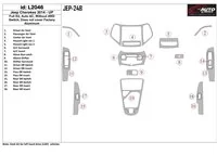 Jeep Cherokee 2014-UP Full Set, Without switch 4WD Interior BD Dash Trim Kit - 1 - Interior Dash Trim Kit Jeep Cherokee 2014-UP Full Set, Without switch 4WD Interior BD Dash Trim Kit - 1 - Interior Dash Trim Kit