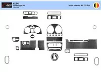 Audi TT 2001-2006 Soft Roof-Coupe, 29 Parts set Interior BD Dash Trim Kit - 1 - Interior Dash Trim Kit Audi TT 2001-2006 Soft Roof-Coupe, 29 Parts set Interior BD Dash Trim Kit - 1 - Interior Dash Trim Kit