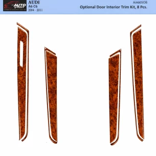 Audi A6 2005-2011 3D Interior Dashboard Trim Kit WHZ Dash Trim Dekor 8-Parts 2