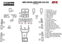 Jeep Grand Cherokee 1999-2002 Basic Set Interior BD Dash Trim Kit - 1 - Interior Dash Trim Kit Jeep Grand Cherokee 1999-2002 Basic Set Interior BD Dash Trim Kit - 1 - Interior Dash Trim Kit