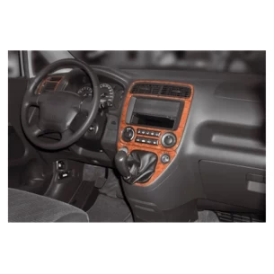 Honda Stream 04.01-12.05 3D Interior Dashboard Trim Kit Dash Trim Dekor 4-Parts