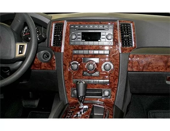 Jeep Grand Cherokee 2008-2010 Full Universal Set Interior BD Dash Trim Kit - 1 - Interior Dash Trim Kit