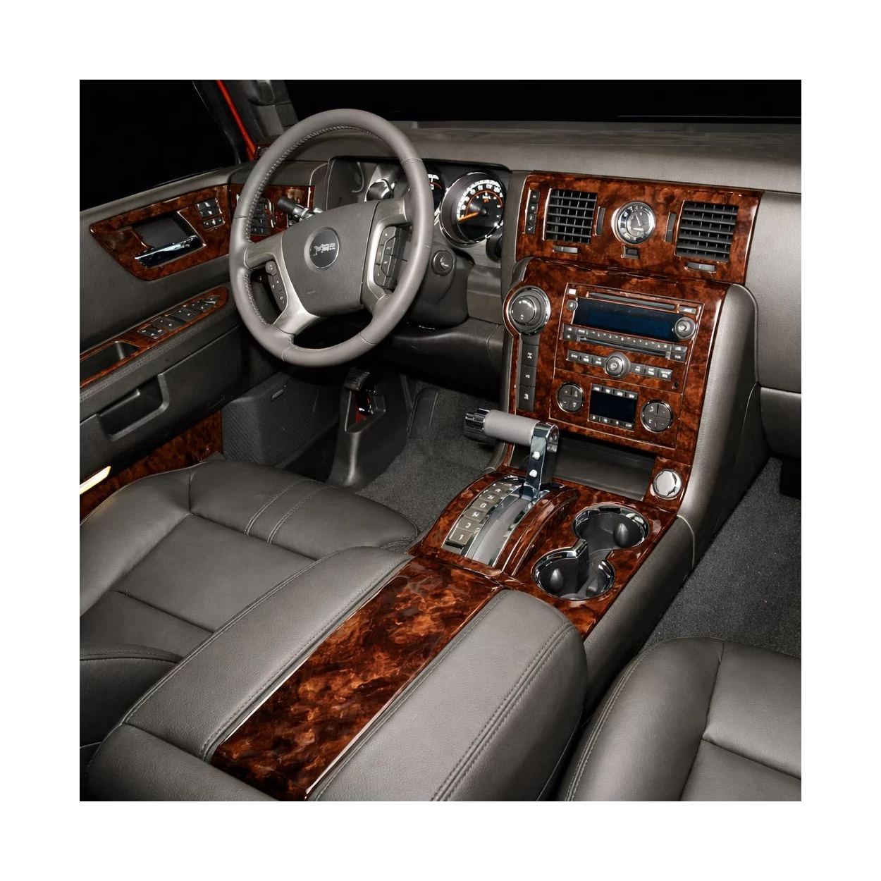 Hummer H2 2008-UP Full Set Interior BD Dash Trim Kit