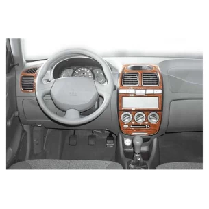Hyundai Accent 01.01-12.05 3D Interior Dashboard Trim Kit Dash Trim Dekor 14-Parts