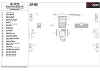 Jeep Liberty 2008-UP Full Universal Set, Manual Gear Box Interior BD Dash Trim Kit - 1 - Interior Dash Trim Kit Jeep Liberty 2008-UP Full Universal Set, Manual Gear Box Interior BD Dash Trim Kit - 1 - Interior Dash Trim Kit