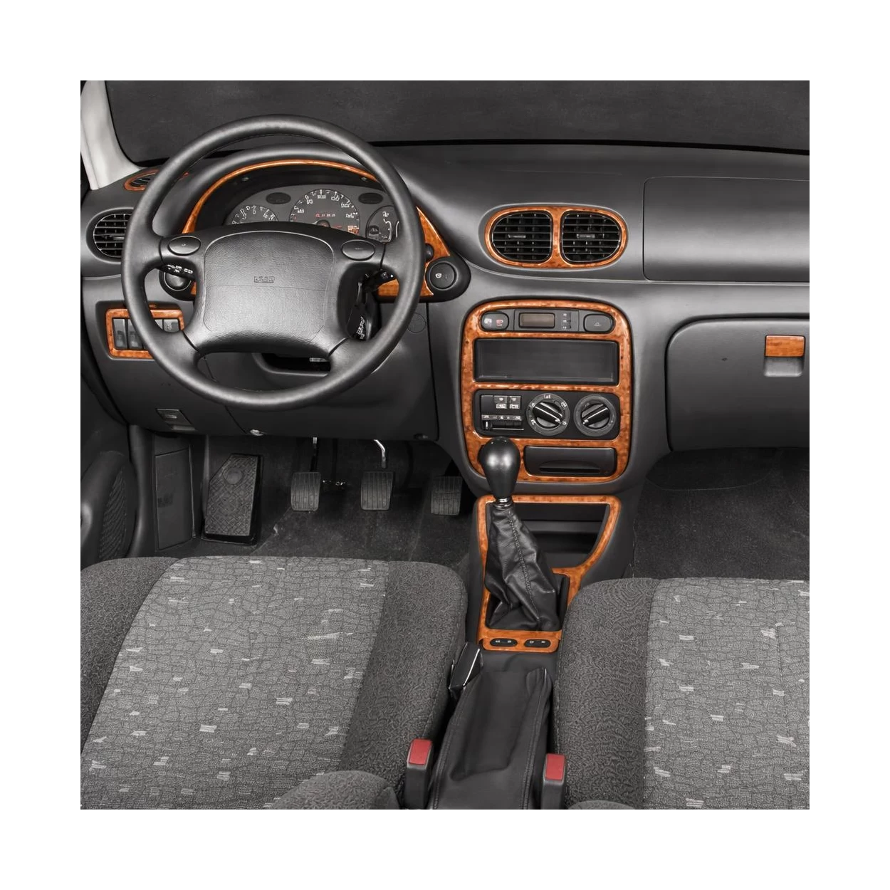 Hyundai Accent 1995-1999 Full Set, Automatic Gear Interior BD Dash Trim Kit