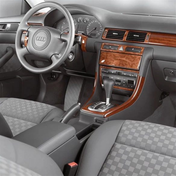 Audi A6 C5 Typ 4B 06.01-12.04 3D Interior Dashboard Trim Kit Dash Trim Dekor 14-Parts