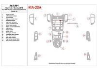 KIA Cerato 2010-2011 Full Set, Sedan Interior BD Dash Trim Kit - 1 - Interior Dash Trim Kit KIA Cerato 2010-2011 Full Set, Sedan Interior BD Dash Trim Kit - 1 - Interior Dash Trim Kit