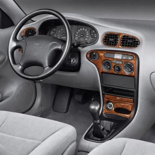 Hyundai Elantra 01.99-07.00 3D Interior Dashboard Trim Kit Dash Trim Dekor 13-Parts