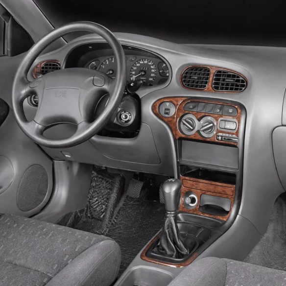 Hyundai Elantra 09.95-12.98 3D Interior Dashboard Trim Kit Dash Trim Dekor 12-Parts