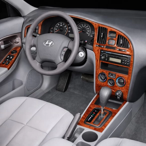 Hyundai Elantra 2004-2006 Full Set, Automatic Gear Interior BD Dash Trim Kit