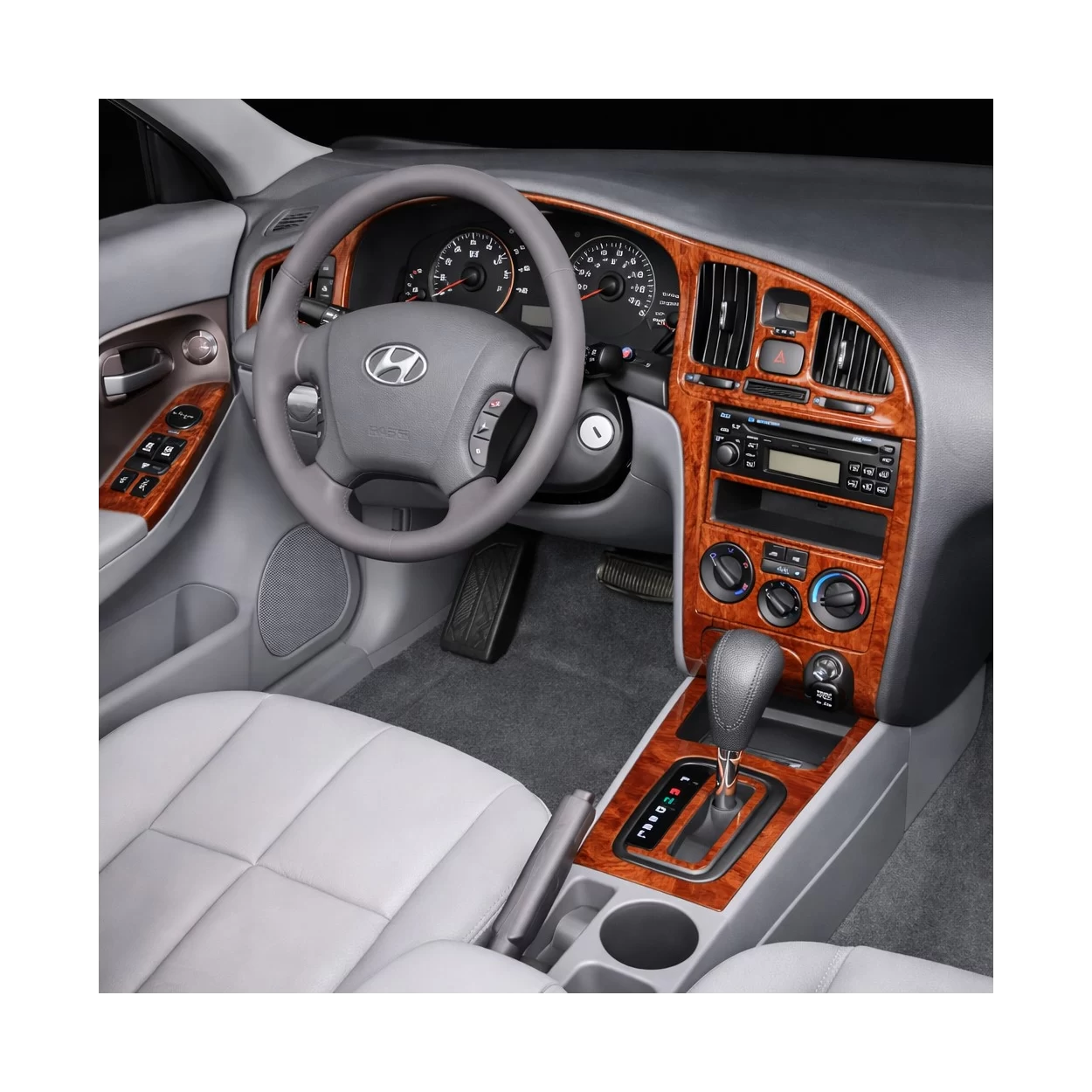 Hyundai Elantra 2004-2006 Universal Basic Set Interior BD Dash Trim Kit