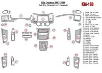 KIA Optima 2007-2008 Full Set, Manual Gearbox A/C Controls Interior BD Dash Trim Kit - 2 - Interior Dash Trim Kit KIA Optima 2007-2008 Full Set, Manual Gearbox A/C Controls Interior BD Dash Trim Kit - 2 - Interior Dash Trim Kit