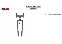 Kia Rio 2003-2005 Options Interior BD Dash Trim Kit - 1 - Interior Dash Trim Kit Kia Rio 2003-2005 Options Interior BD Dash Trim Kit - 1 - Interior Dash Trim Kit