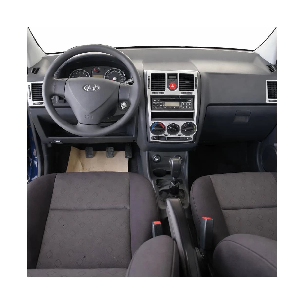 Hyundai Getz 09.05-12.10 3D Interior Dashboard Trim Kit Dash Trim Dekor 4-Parts