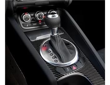 Audi TT 2008-2014-Coupe 3D Interior Dashboard Trim Kit Dash Trim Dekor 20-Parts - 6 - Interior Dash Trim Kit