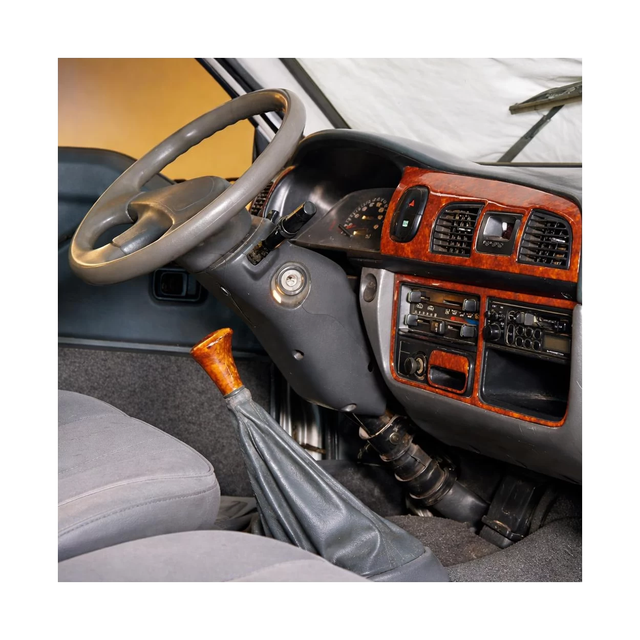 Hyundai H 100 01.98-07.04 3D Interior Dashboard Trim Kit Dash Trim Dekor 11-Parts