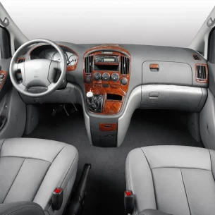 Hyundai H1 Full Set 03.2008 3D Interior Dashboard Trim Kit Dash Trim Dekor 32-Parts
