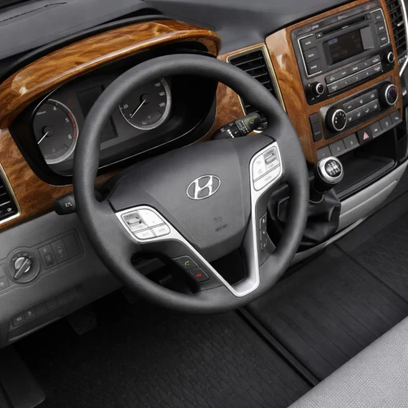 Hyundai H350 Van Solati 3D Interior Dashboard Trim Kit Dash Trim Dekor 4-Parts