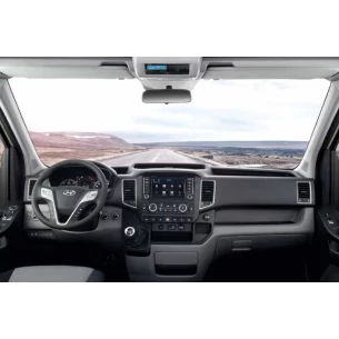 Hyundai H350 Van Solati 3D Interior Dashboard Trim Kit Dash Trim Dekor 4-Parts