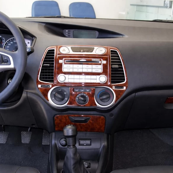 Hyundai I 20 06.2009 3D Interior Dashboard Trim Kit Dash Trim Dekor 10-Parts