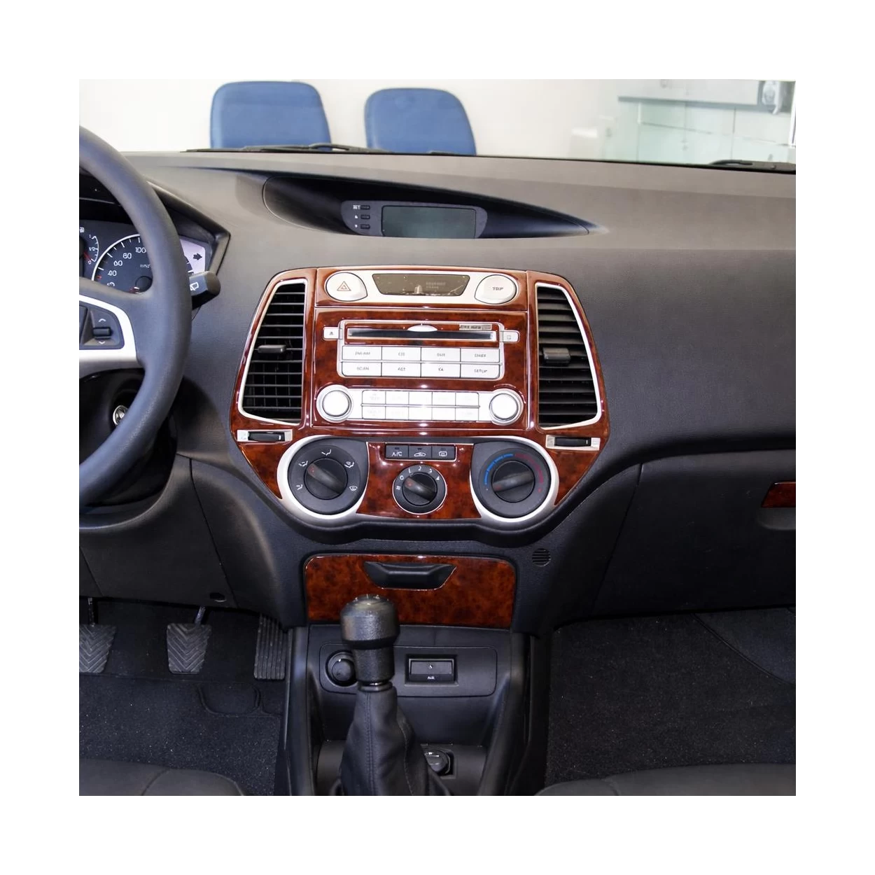 Hyundai I 20 06.2009 3D Interior Dashboard Trim Kit Dash Trim Dekor 10-Parts