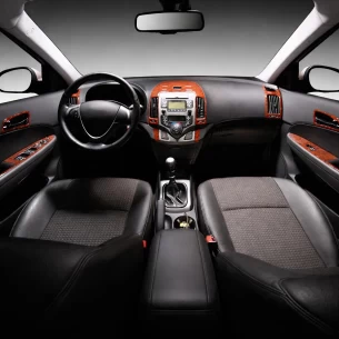 Hyundai I 30 09.2007 3D Interior Dashboard Trim Kit Dash Trim Dekor 9-Parts