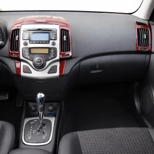 Hyundai I 30 Full Set 09.2007 3D Interior Dashboard Trim Kit Dash Trim Dekor 18-Parts