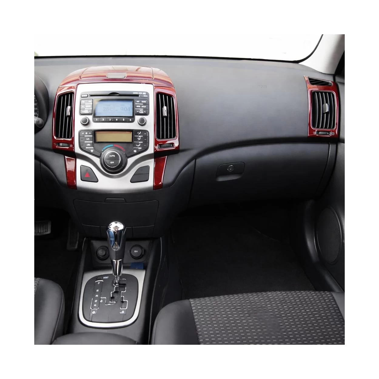 Hyundai I 30 Full Set 09.2007 3D Interior Dashboard Trim Kit Dash Trim Dekor 18-Parts