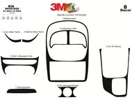 Kia Sportage 01.01-12.05 3D Interior Dashboard Trim Kit Dash Trim Dekor 8-Parts - 1 - Interior Dash Trim Kit Kia Sportage 01.01-12.05 3D Interior Dashboard Trim Kit Dash Trim Dekor 8-Parts - 1 - Interior Dash Trim Kit