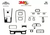 Kia Sportage 09.94-09.99 3D Interior Dashboard Trim Kit Dash Trim Dekor 19-Parts - 2 - Interior Dash Trim Kit Kia Sportage 09.94-09.99 3D Interior Dashboard Trim Kit Dash Trim Dekor 19-Parts - 2 - Interior Dash Trim Kit